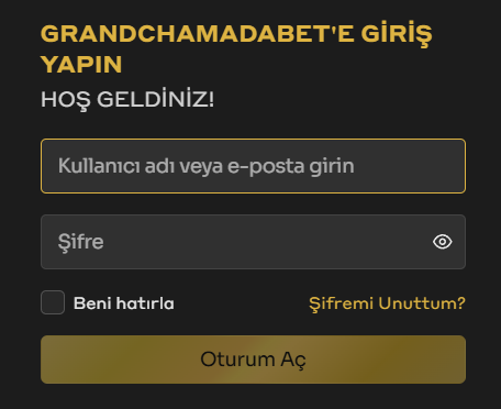 Grandchamadabet Giriş
